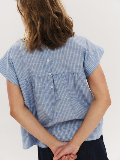 Mai SS Top - Riverside Stripe