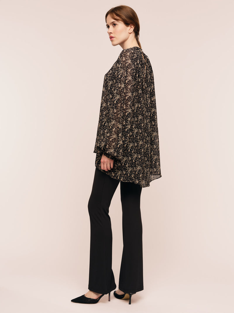 Estelle Blouse - Brown Wild Flower