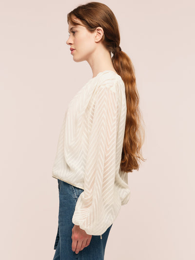 Mimosa Top - Cream White