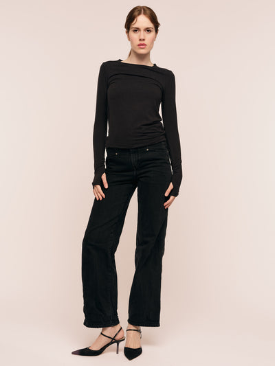 Sonja LS Top - Anthracite