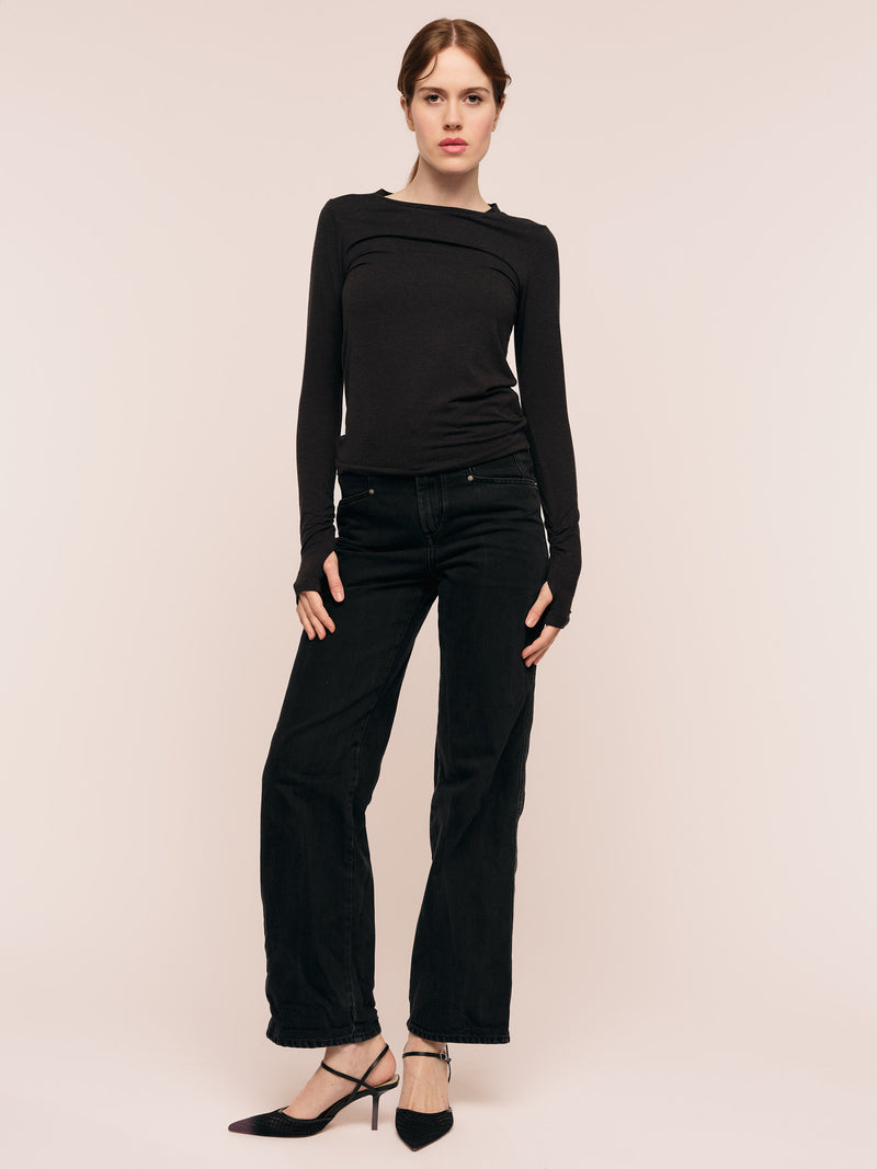 Sonja LS Top - Anthracite