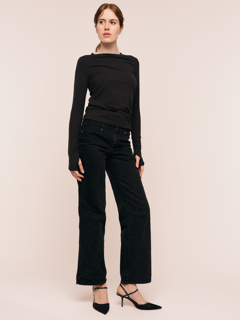 Sonja LS Top - Anthracite