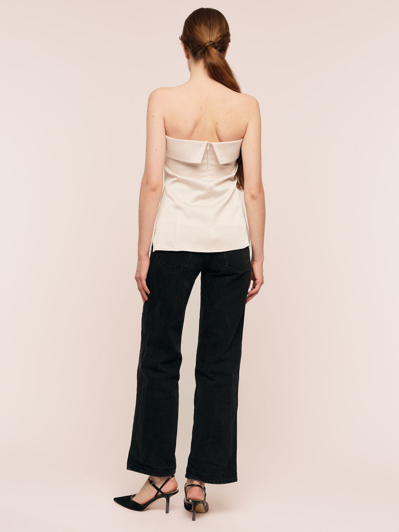 Vesta Top - White Sand