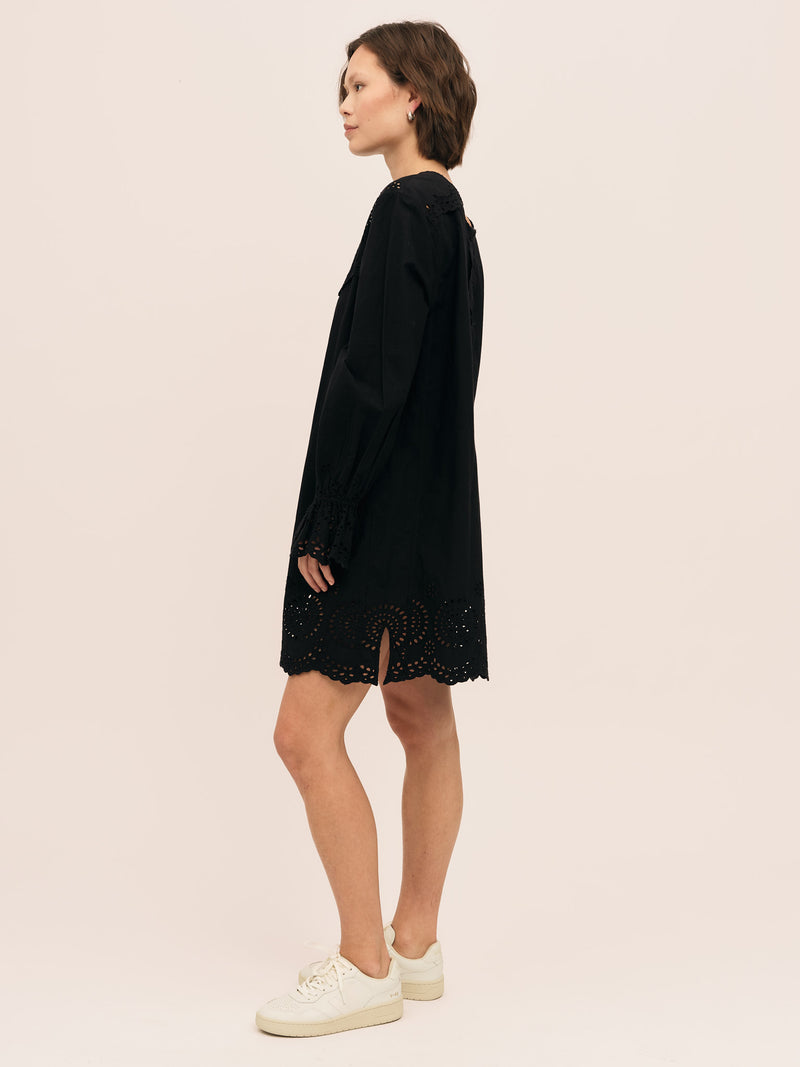 Bea Shirt Dress - Black