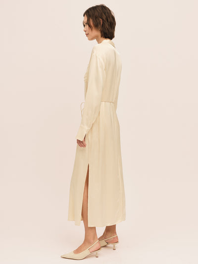 Moana String Dress - Winter White