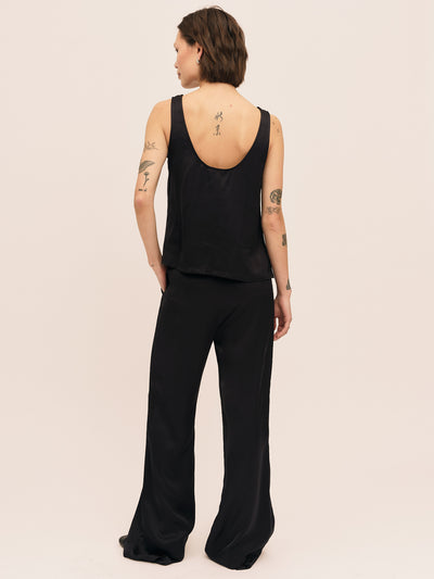 Moana String Trouser - Navy