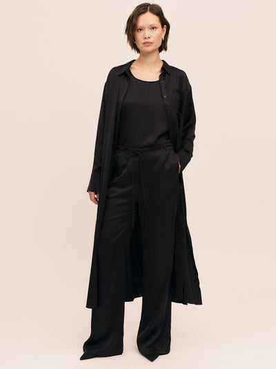 Moana String Trouser - Navy