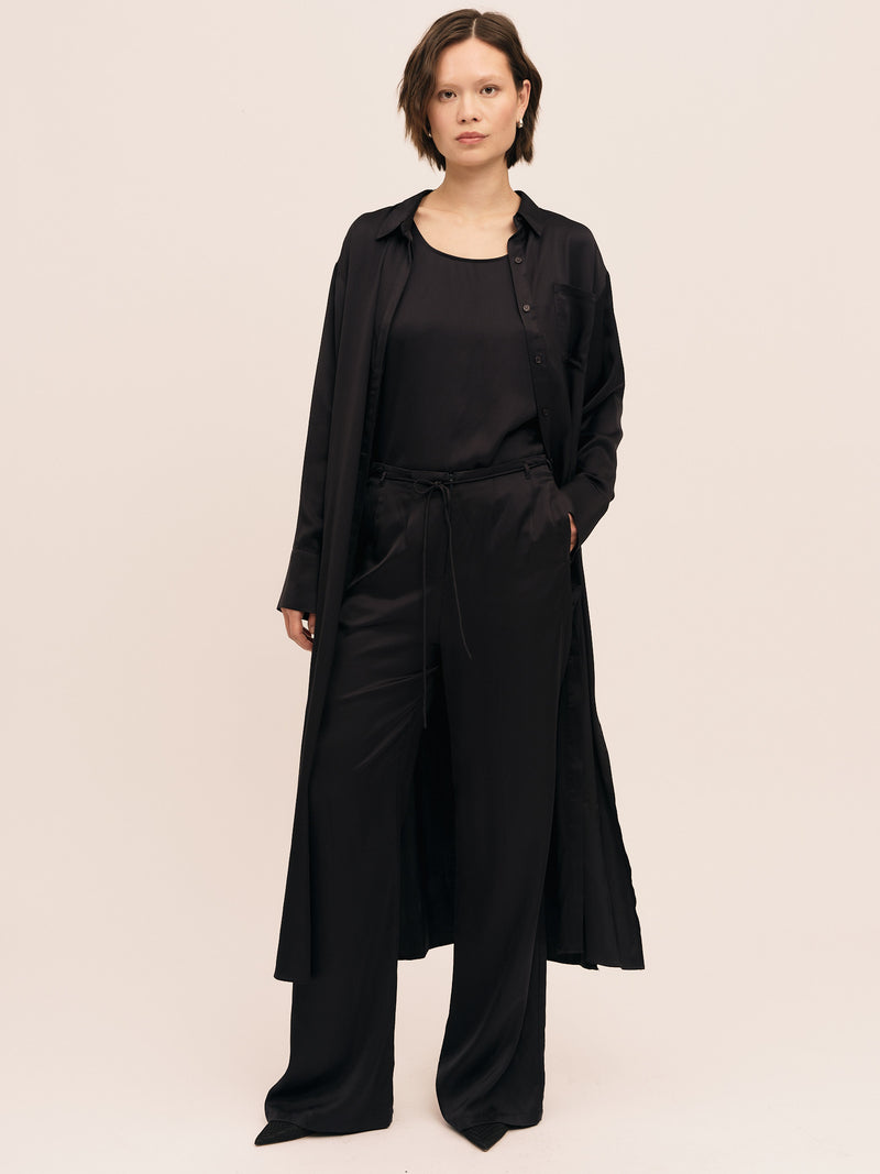 Moana String Trouser - Navy