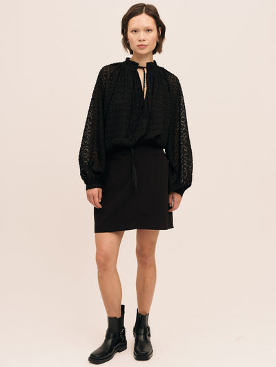 Glint Skirt - Black