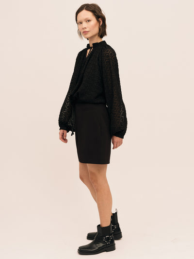 Glint Skirt - Black