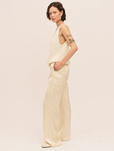 Pearl Tank - Winter White