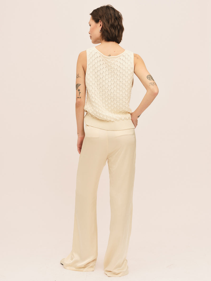 Pearl Tank - Winter White