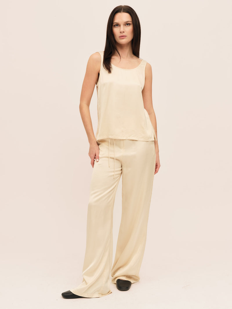 Moana Singlet - Winter White