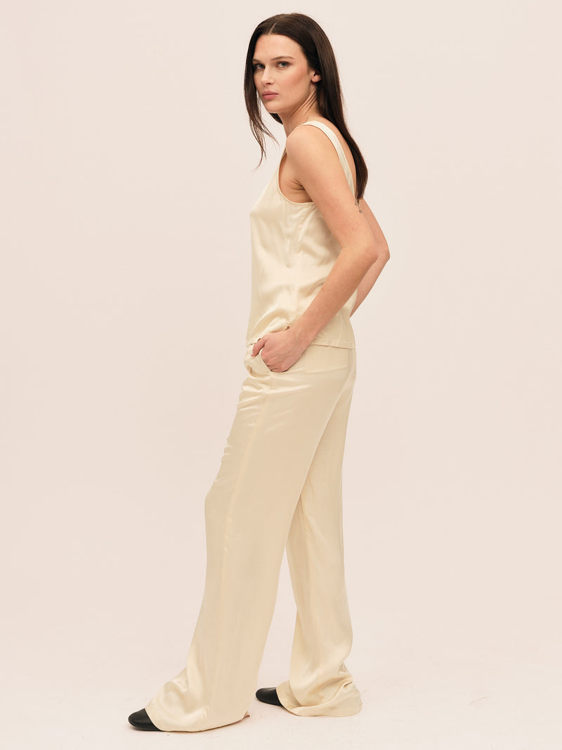 Moana Singlet - Winter White