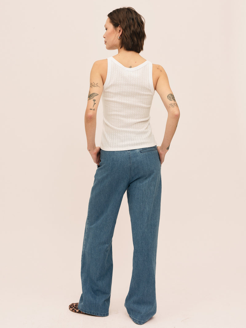 Sophie Singlet - Optical White