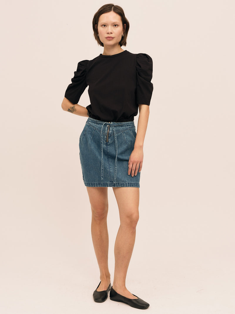 Dina Skirt - Vibrant Blue