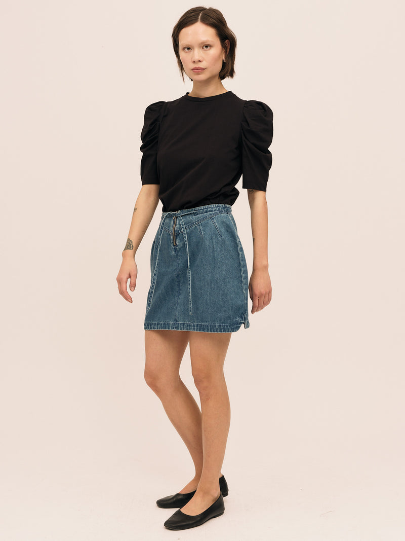 Dina Skirt - Vibrant Blue