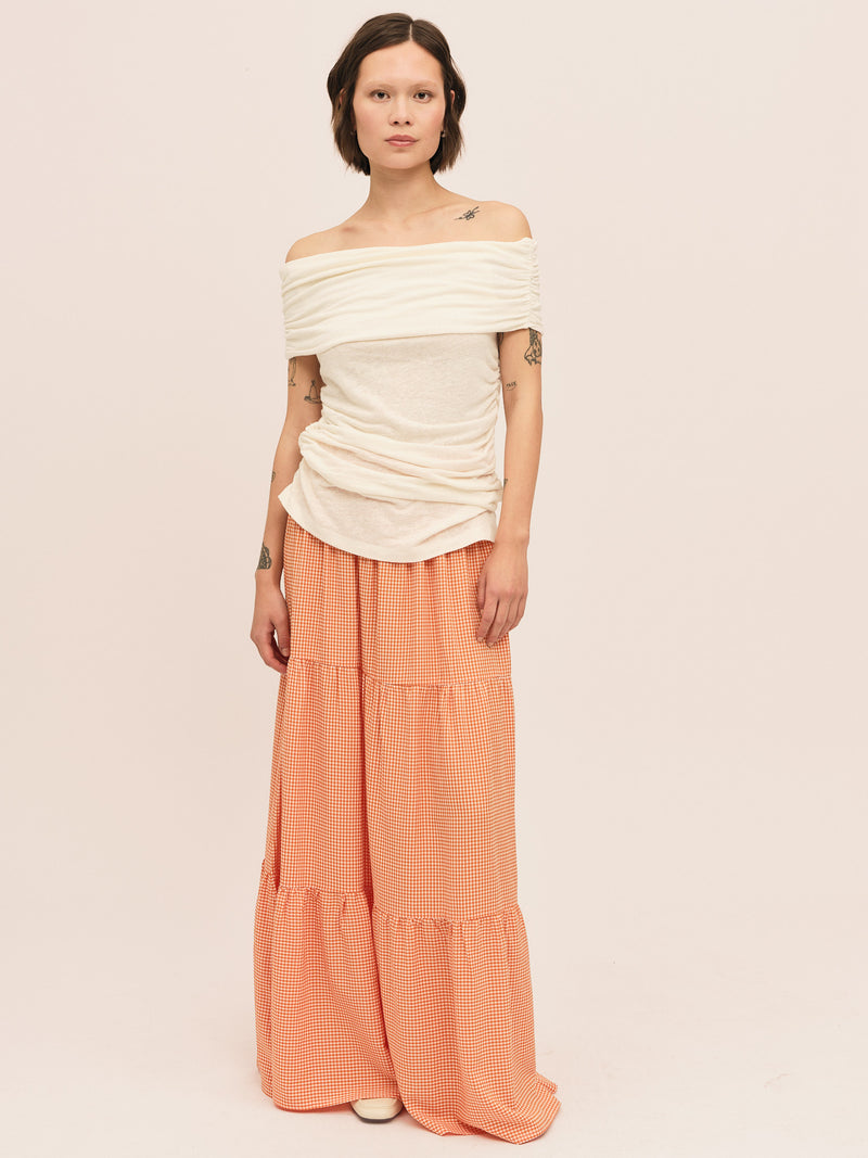 Breeze Off-Shoulder Top - Dream White