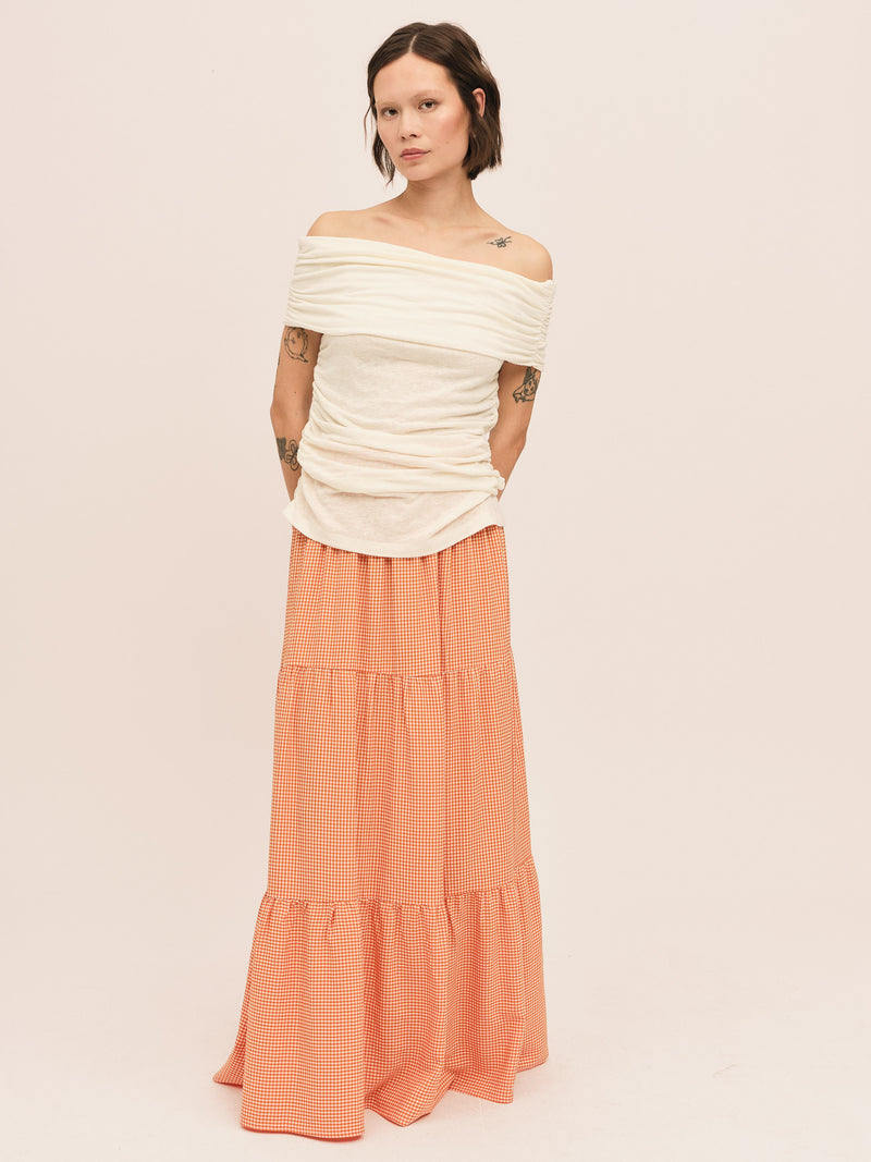 Breeze Off-Shoulder Top - Dream White