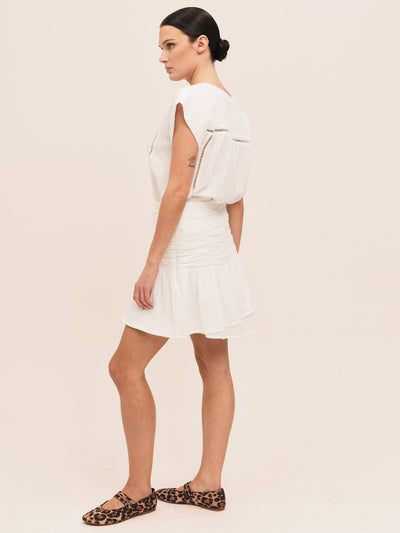 Seed Mini Skirt - White