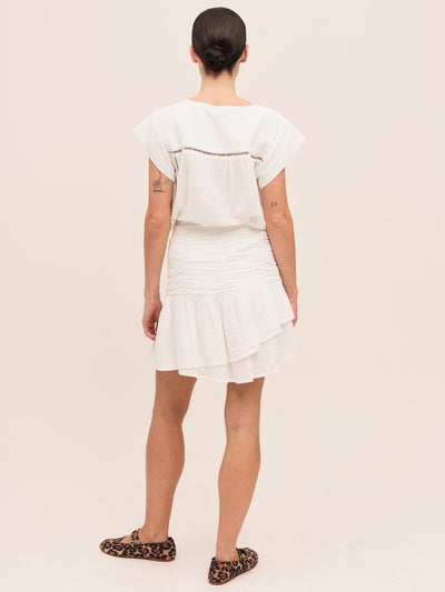 Seed Mini Skirt - White