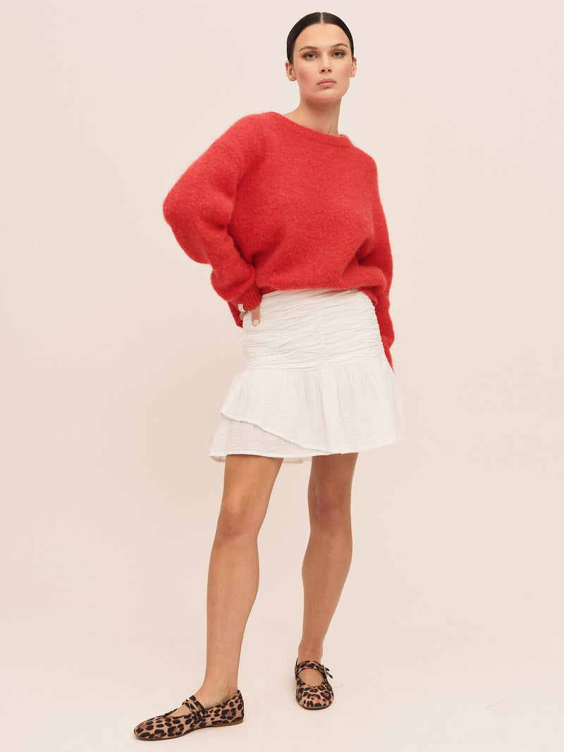 Astrid RN Sweater - Poppy Red