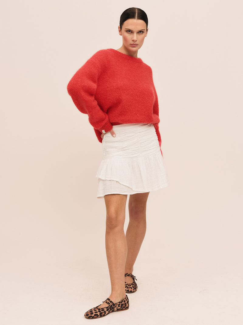 Astrid RN Sweater - Poppy Red