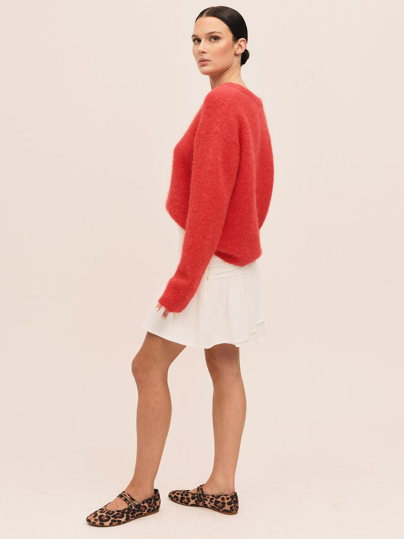 Astrid RN Sweater - Poppy Red