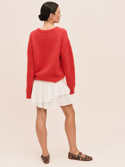 Astrid RN Sweater - Poppy Red