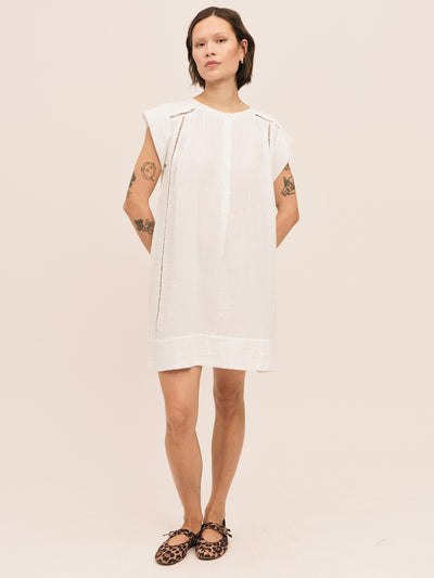 Seed SS Dress - White