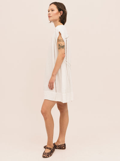 Seed SS Dress - White