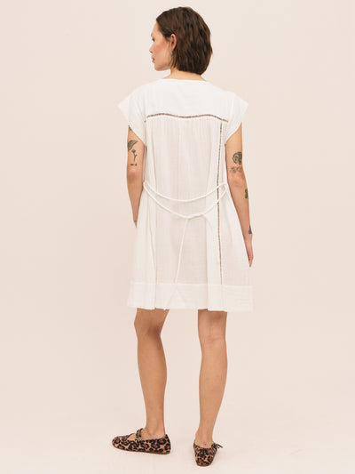 Seed SS Dress - White