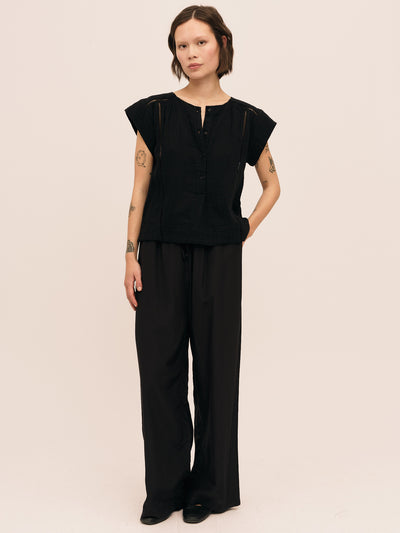 Seed SS Top - Black