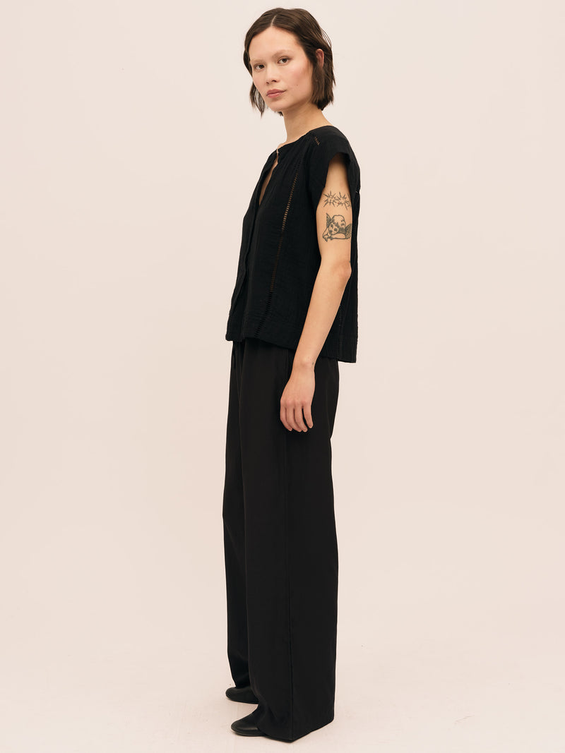 Seed SS Top - Black