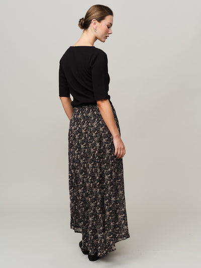 Estelle Skirt - Brown Wild Flower