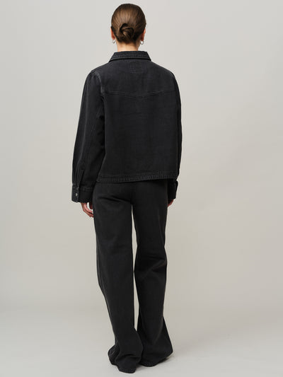 Dina Shirt - Dk. Grey Wash