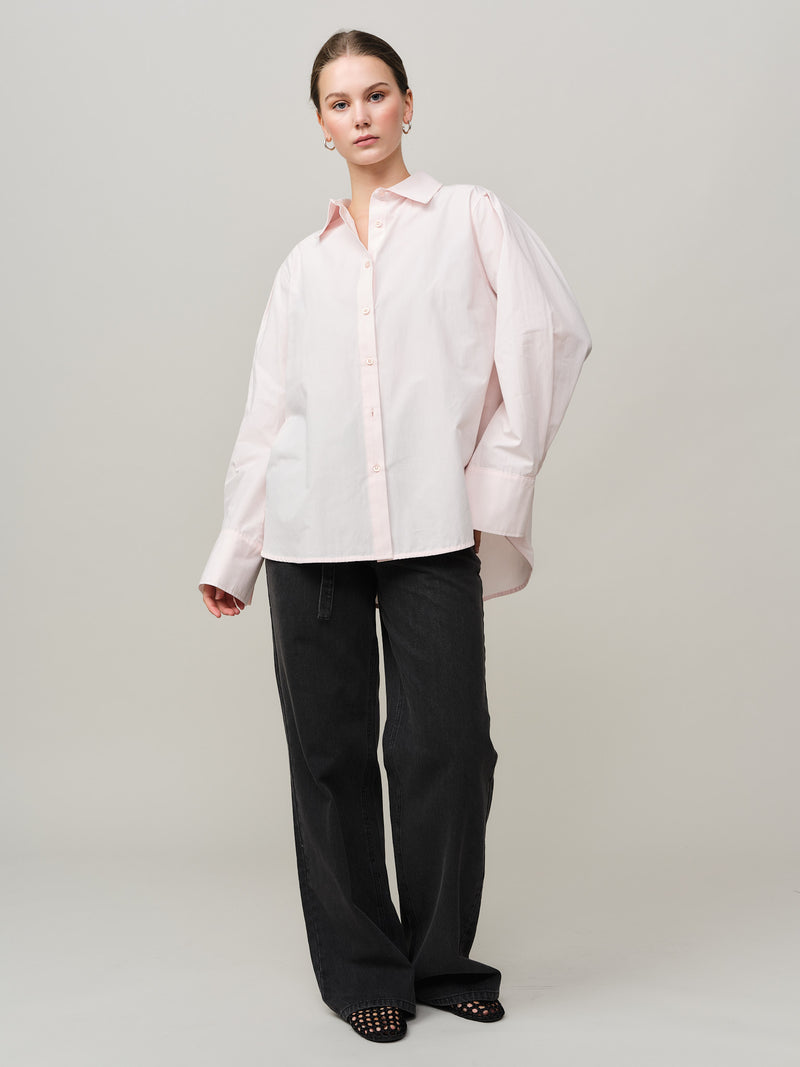 Penny Wide Shirt - Heavenly Pink