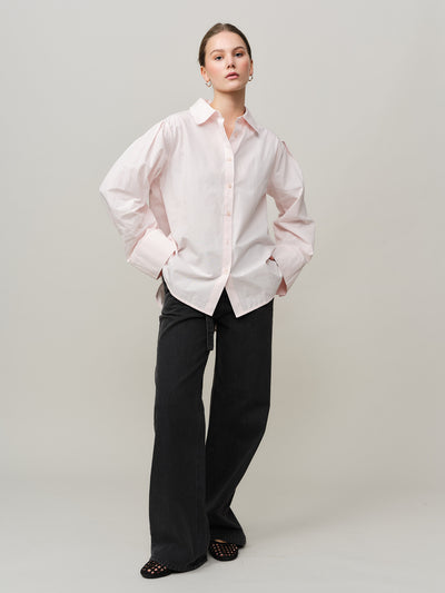 Penny Wide Shirt - Heavenly Pink