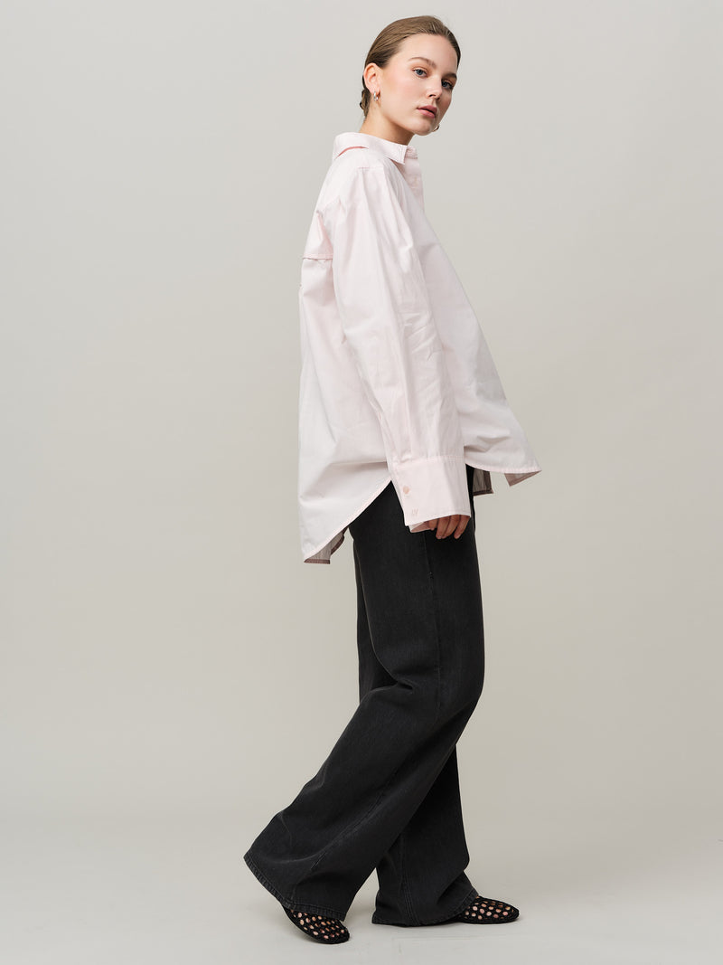 Penny Wide Shirt - Heavenly Pink