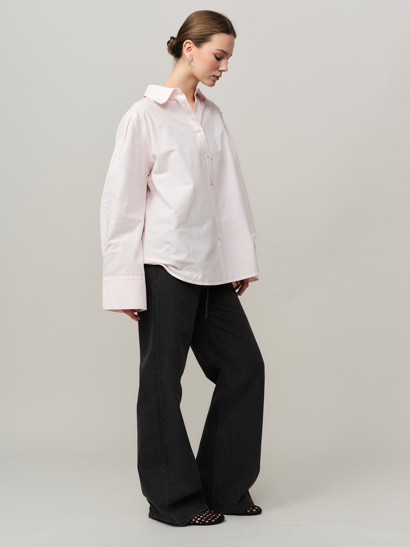 Penny Wide Shirt - Heavenly Pink