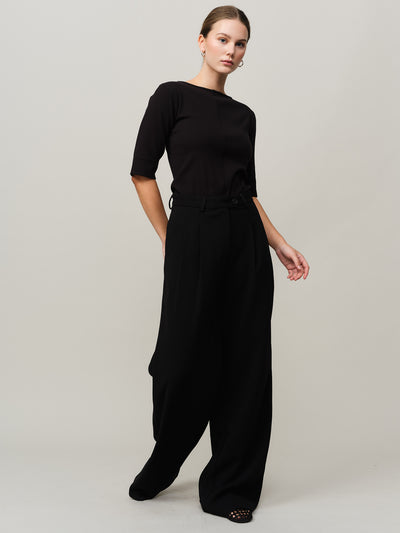 Unni Wide Trouser - Black
