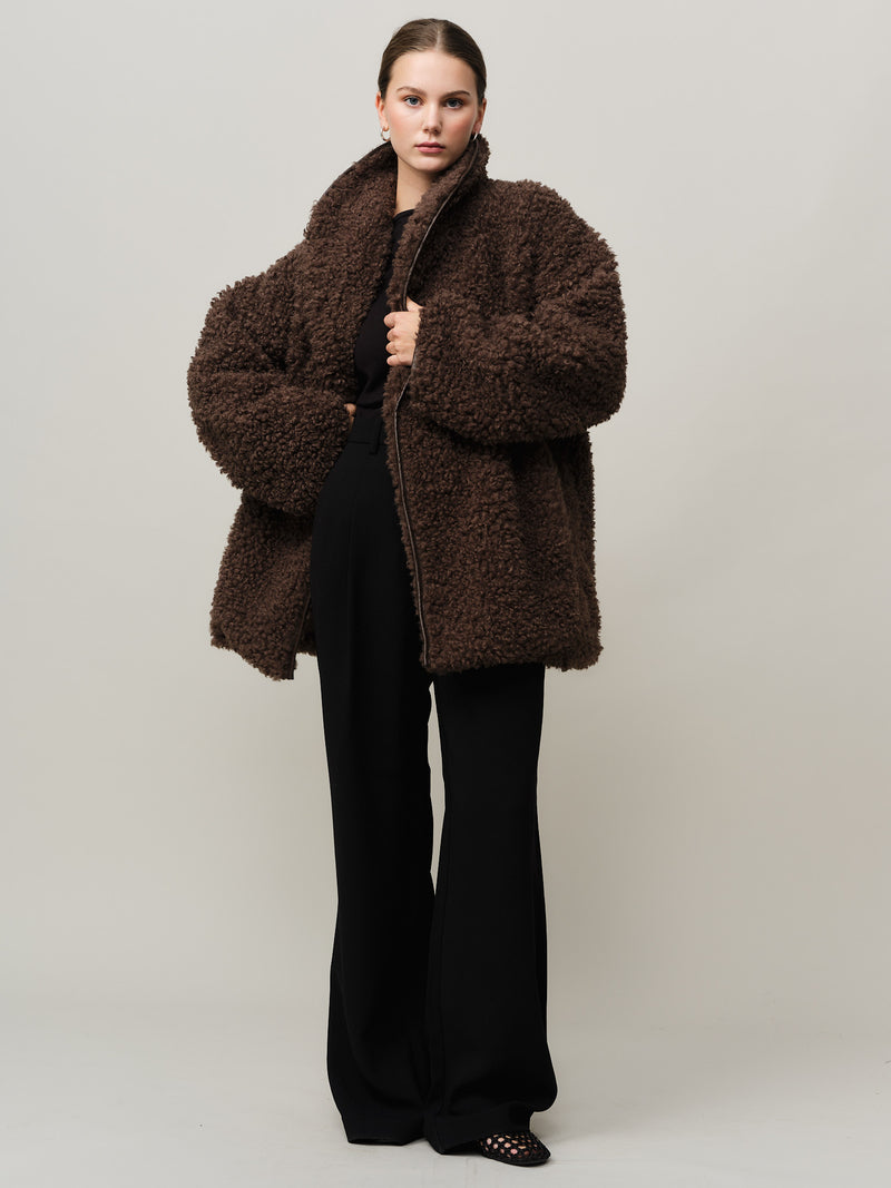 Muffe Coat - Dk. Mocha