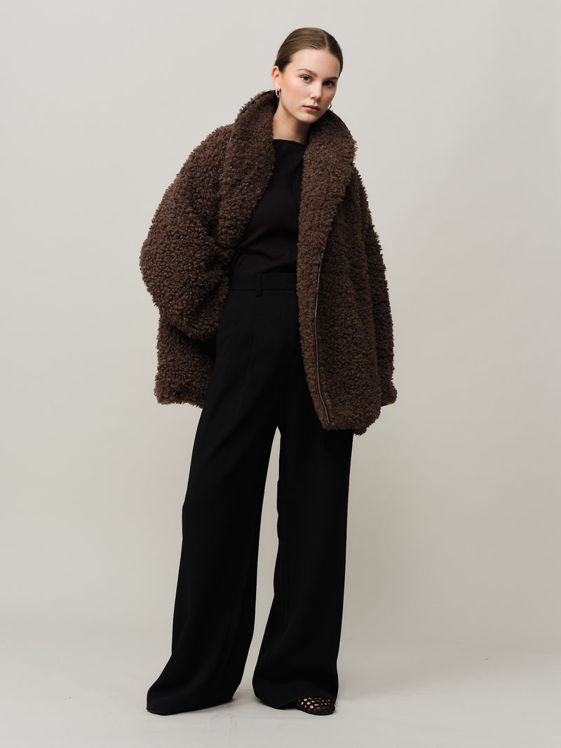 Muffe Coat - Dk. Mocha