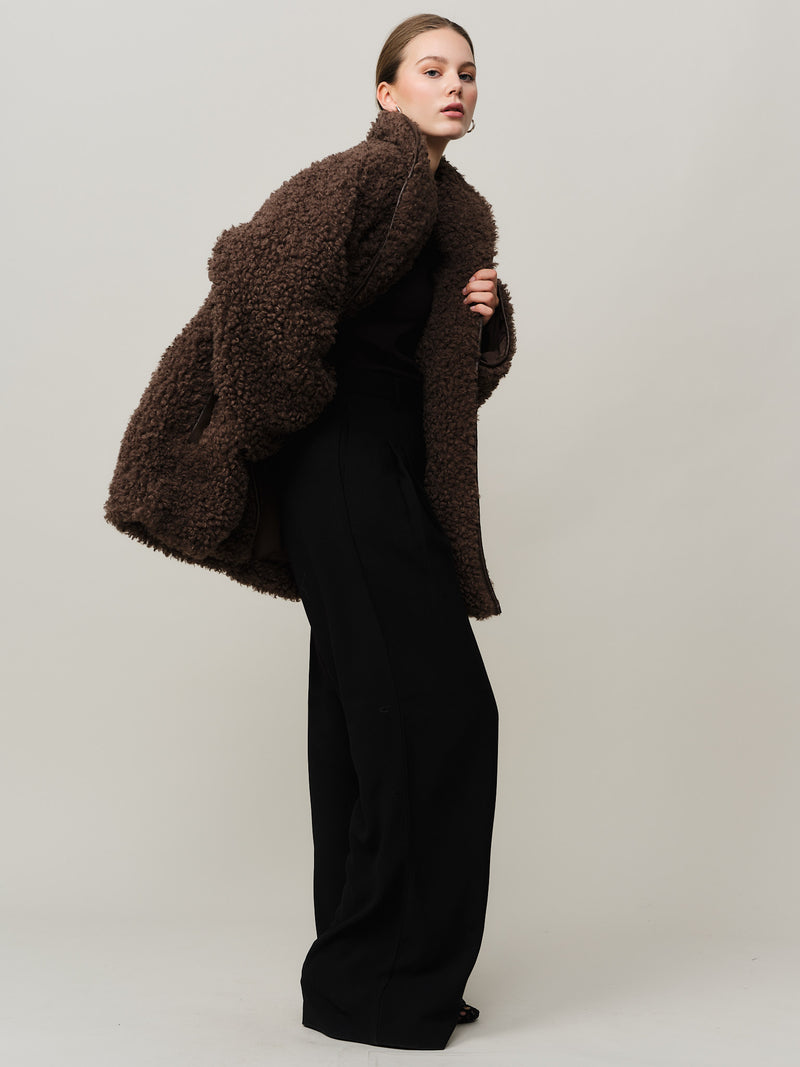 Muffe Coat - Dk. Mocha