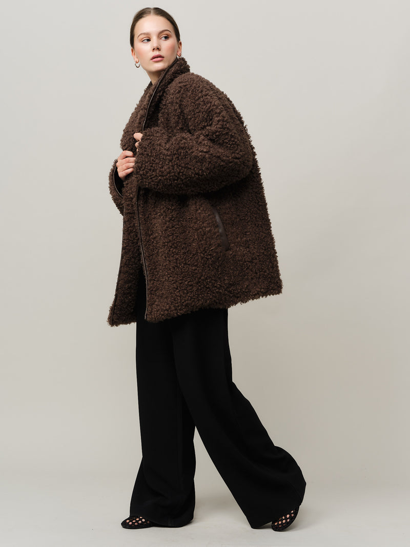 Muffe Coat - Dk. Mocha