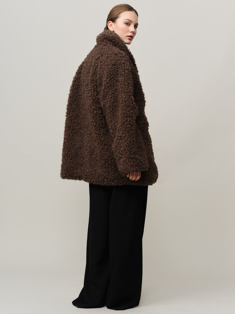 Muffe Coat - Dk. Mocha
