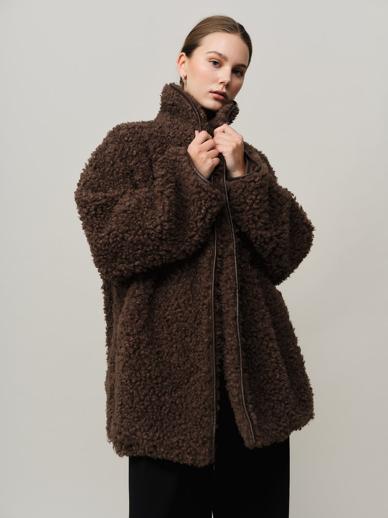 Muffe Coat - Dk. Mocha