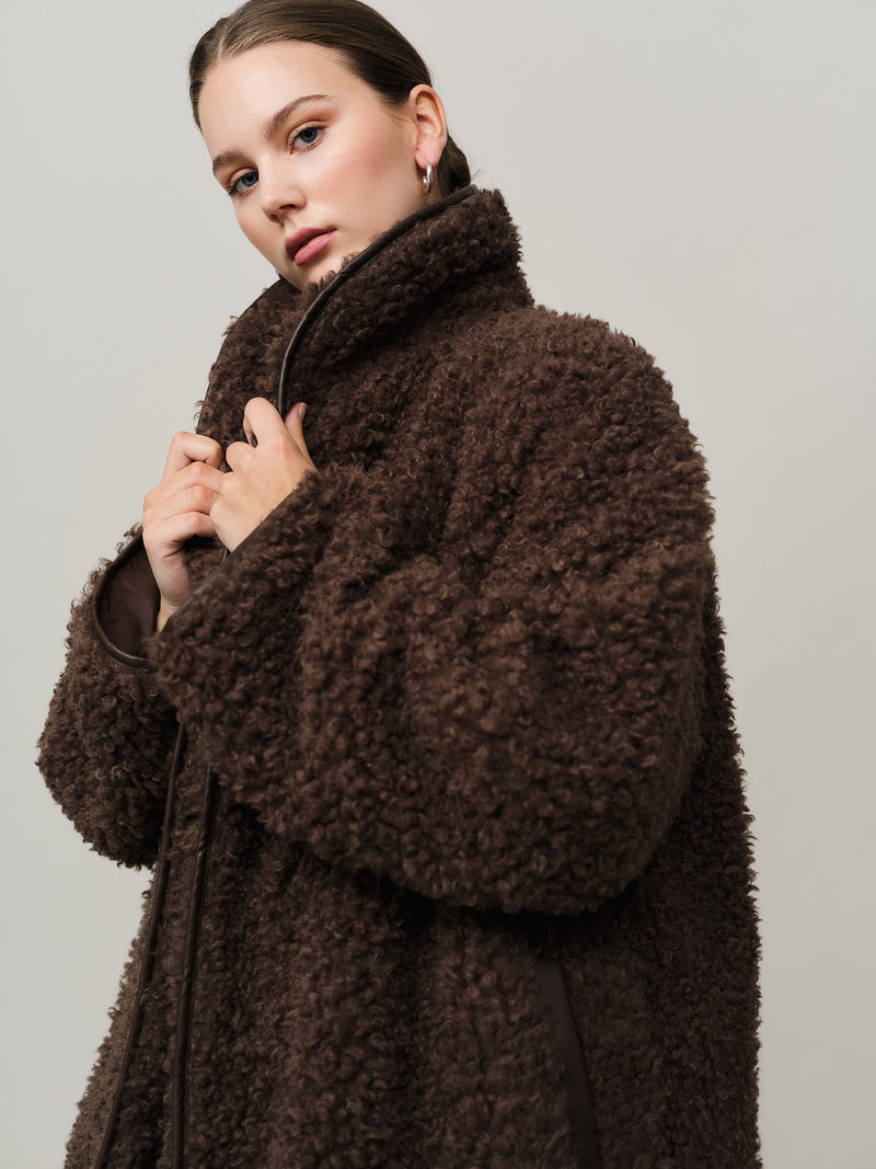 Muffe Coat - Dk. Mocha