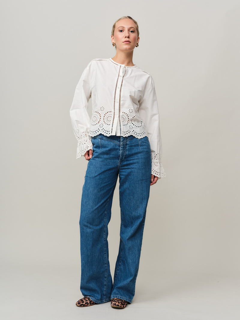 Bea Blouse - White