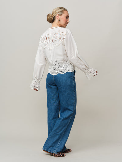 Bea Blouse - White